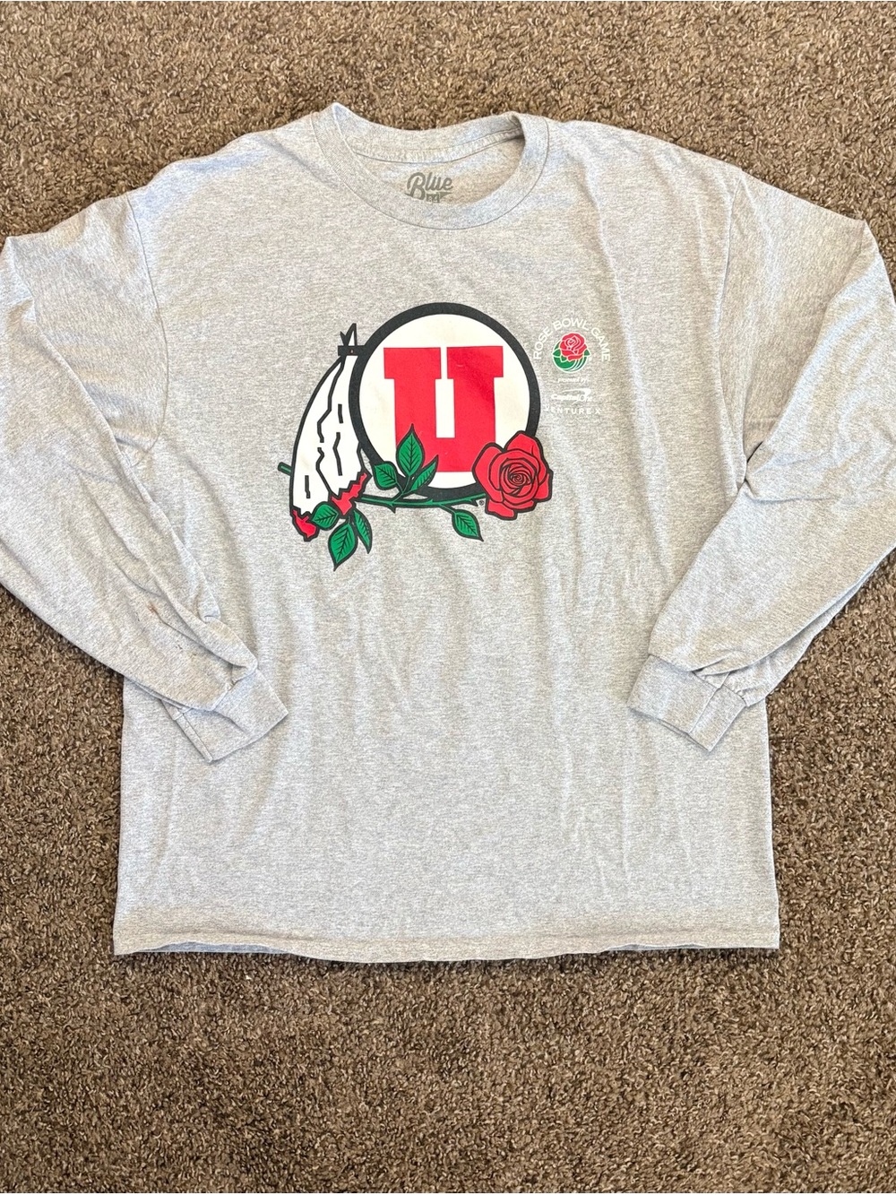 University of Utah RoseBowl Long Sleeve Graphic Tee